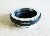 【悠悠山河】專業級 QBM-LM--Rollei 轉 Leica M 機身 可搭天工LM-EA7自動對焦環