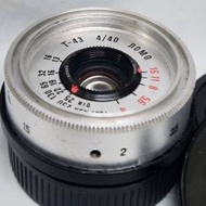 改鏡:蘇俄 LOMO Smena 8M T-43 40mm F4...