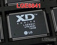 1 ชิ้น lge6841 XD เครื่องยนต์ lg6841 QFP ชิปจอแอลซีดีใหม่เดิม IC