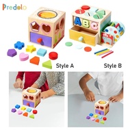 predolo Shape Matching Toy, Color Recognition, Kids Dropbox, Shape Sorter, Birthday Toy