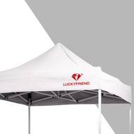 เต็นท์พับได้ Luckyfriend ขนาด 2x2 2x3 3x3 เมตร ขาสีขาว T2S รุ่น 900D ผ้าหนาสุด