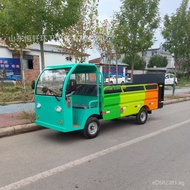 Transport Truck Garbage Garbage Truck Four-Wheel Automatic Three-Wheel Hydraulic Electric Bin Liftin