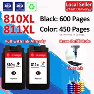 Compatible Refillable Canon 810 811 Canon 810XL 811XL Canon 810 Ink Black Canon 810 Black Canon 811 