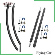 [Lzdjfmy2] High Strength Trampoline Poles with Foam Cover Replacement Safety Net Rods for 10 12 14 1