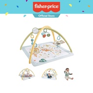 Fisher-Price Simply Senses Newborn Gym Baby Activity Mat With 6 Sensory Toys