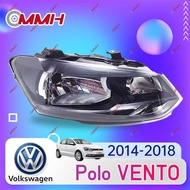 Volkswagen Polo 2014-2018 Polo Vento Headlamp Headlight Sedan&Hatchback Head lamp Front Light Head L