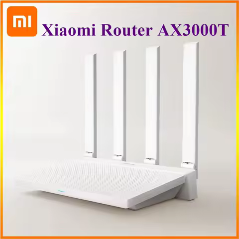 2024 NEW Original Xiaomi AX3000T Router 2.4GHz 5GHz 1.3GHz CPU 2X2 160MHz WAN LAN LED NFC Connection