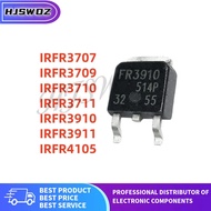 10PCS TO-252 IRFR3707 IRFR3709 IRFR3711 IRFR3710 IRFR4105 IRFR3911 IRFR3910 FR3707 FR3709 FR3711 FR3