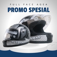 Children's Helmet Ages 2 3 4 5 6 Years Full Face SNI Original Marvel Batman Motif Clear Visor