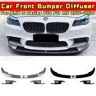 For BMW 5 Series F10 F11 Front Bumper Lip Protector Cover Splitter for BMW 5 Series F10 F11 2011-201