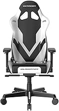 DXRacer G Series Modular Gaming Chair with Removable Seat Cushion and 4D Metal Armrest (Black &amp; White)