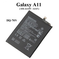 Sam Galaxy A11 ( SM-A115F / A115 )  Battery HQ-70N HQ70N  For Repair Replacement Bateri @ 4000mAh