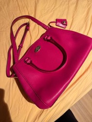 Coach 粉紅 單肩袋