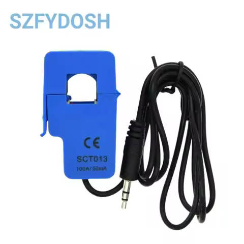 SCT-013-000 30A 50A 100A Open-Close Current Transformer SCT013 Non-invasive AC Current Sensor Split 