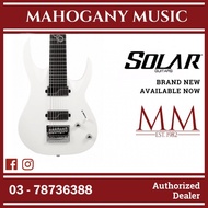 Solar A1.7Vinter 7 String Pearl White Electric Guitar