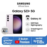 Samsung Galaxy S23+ 5GGB Smartphone 512GB Handphone AI 50MP Nightography Camera &amp; Snapdragon 8 Gen 2 (4nm) HP flagship Samsung Smartphone Android Garansi resmi Samsung official store