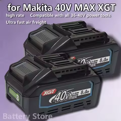 for Makita 40V battery 8.0Ah rechargeable lithium battery, BL4040, BL4025, BL4050, 40V DC40RA charge