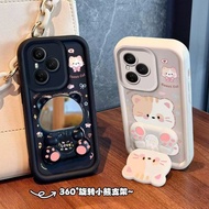 For  Honor 400 200 smart 90 70 50 Pro 200 lite X7C 手机壳 猫咪气囊壳 保护套