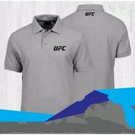 UFC T-shirt UFC collar T-shirt UFCPOLO shirt full embroidery front and back can request name