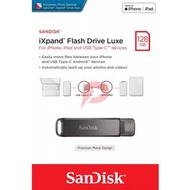 SanDisk iXpand Flash Drive Luxe 128 128G 128GB USB Flash Drive USB Type-C Lightning for iPhone iPad