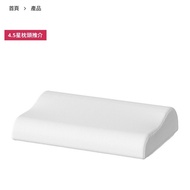 IKEA BRUKSVARA 人體工學枕頭 33x50厘米 側睡仰睡