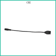 CRE DC5521 to 4Pin Adapter Cable 4Pin Computer Case Fan Power Connector Adapter 12V