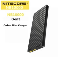 Nitecore แบตสำรองมือถือแบบพกพา Gen3 NB20000 NB10000 20000/10000mAh คาร์บอนไฟเบอร์ PD/QC3.0 18W ชาร์จ
