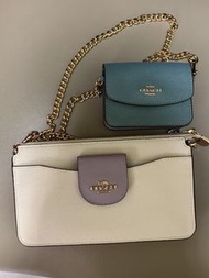 二手 Coach Bag 手袋 子母袋 卡包 多用途