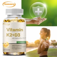 Vitamin K2+D3 5000IU - Heart, Bone & Teeth Health, Immune Support