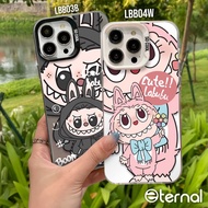 ETERNAL IMD CHARACTER LABUBU CASE OPPO RENO A96 4G 5G RENO 7 7Z 8 8T 8Z 10 11 11F 12 12F CASING