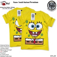 KATUN KFS 89 t-Shirts Kids Fashion Style Spongebob t-Shirts Baby&Kids Children 6 Months to 10 Years 