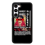 Case Casing Softcase Hardcase Samsung Galaxy S23 S22 S21 Plus Ultra FE 5G monkey D luffy Gomu GOmu N