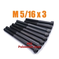 Steel L Bolt M 5/16 x 3 Inches / LM Bolt 5/16 x 3 Inches