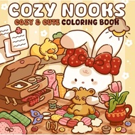 Cozy Nooks Cozy and Cute Digital Coloring Page