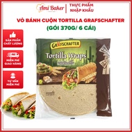 Grafschiafter Tortilla Rolls 370g (6 Shells), Delicious Wrap, Taco, Burrito Rolls, Easy to Prepare