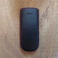 Leather case 8800 - Genuine cow leather - Handmade leather - Black BV0173