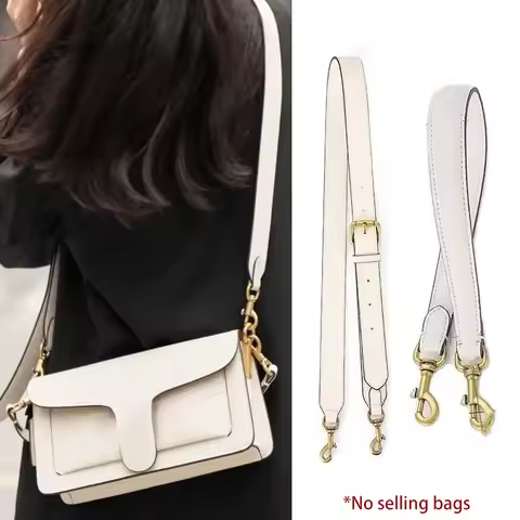 Long Adjustable Leather Bag Strap For Coach Tabby 26 Dionysus Bag Replacing Underarm Shoulder Straps