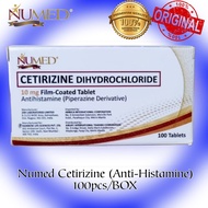 Cetirizine Dihydrochloride 10mg (ANTI HISTAMINE) 100pcs/BOX