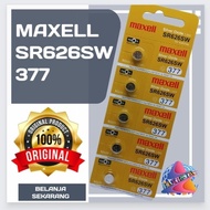 ORIGINAL BATERAI MAXELL SR626SW 377 Baterai jam tangan