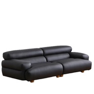 Lafloria Home Decor Kenzo Sofa_ Cowhide Leather-3 Seater