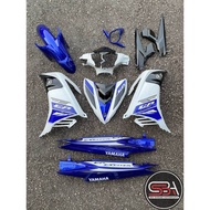 COVERSET BODYSET YAMAHA LC LC135 V2 V6 V7 EXCITER GP BIRU PUTIH STRIPE TANAM VELOZI EDITION ECT-GP-6