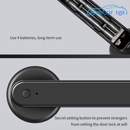 รายการ Keyless ประตูล็อคอัจฉริยะลูกบิดล็อคประตูรหัสผ่านโดยใช้ลายนิ้วมือที่มี2คีย์