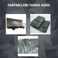 TARPAN LORI SQUARE M450 CANVAS TARPAN LORI ODGREEN CANVAS READYMADE