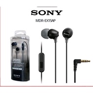 Sony Earphones 3.5mm Audio Jack Stereo Headphones Bass Music Earbuds With Mic For Samsung Redmi Oppo