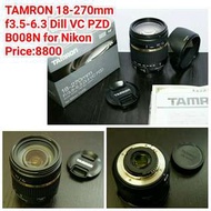 TAMRON 18-270mm f3.5-6.3 Dill VC PZDB008N for Nikon