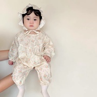 Autumn Baby Girl Baby Romper Long Sleeve Floral Baby Romper Baby Romper