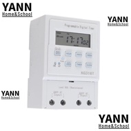 YANN Digital Timer Switch, Microcomputer AC 220V Programmable Timer, Smart Home 30A 1W Power 1Min - 