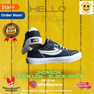 Black WHITE Johnon ORION LOW LOW Shoes BLACK WHITE Johnon ORION BLACK WHITE LOW JOHNSON ORION ORION 