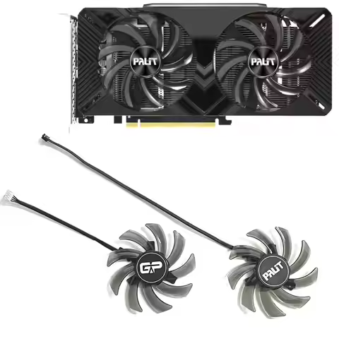 New RTX 2060 2070 GTX 1660 GPU Fan 4PIN GA91S2U for Palit RTX 2060 2060 SUPER 2070 GTX1660 1660TI Du