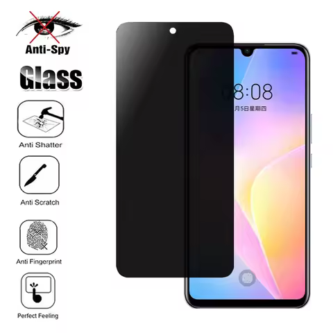 3D Privacy Screen Protectors For Huawei Nova 8SE 8I 3 3i 6 13 5T 12 lite Anti-spy Protective Glass F